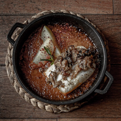 Bacalao en suquet de pescador