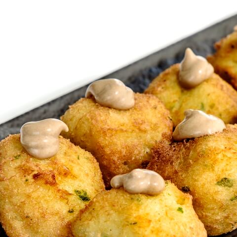 Cod fritters
