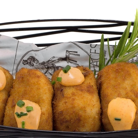 Prawn croquettes