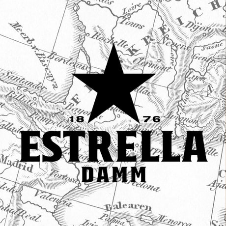 Estrella Damm, verre ⅓