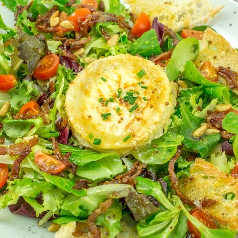 Goat cheese salad