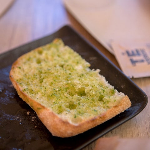 Bread with garlic