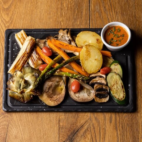 Parrillada de verduras