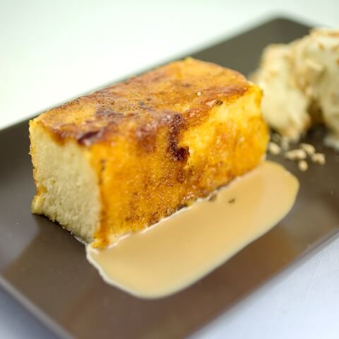 Caramelized French toast