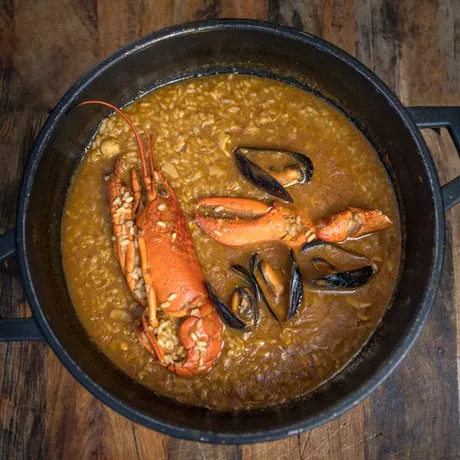 Riz au homard