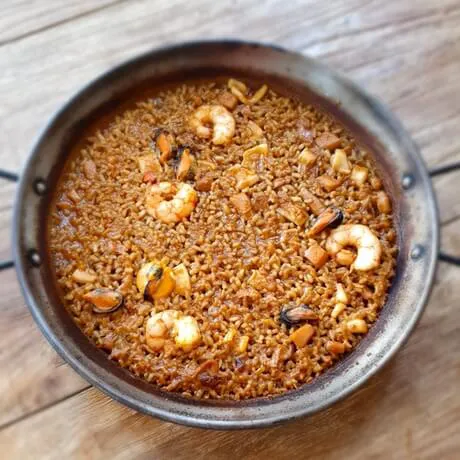 Arroz fino de marisco