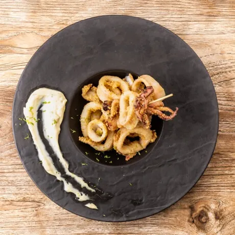 Andalusian-style Mediterranean squid