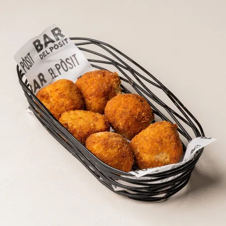 Croquetas de pollo rustido