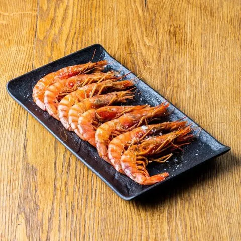 Crevettes rouges